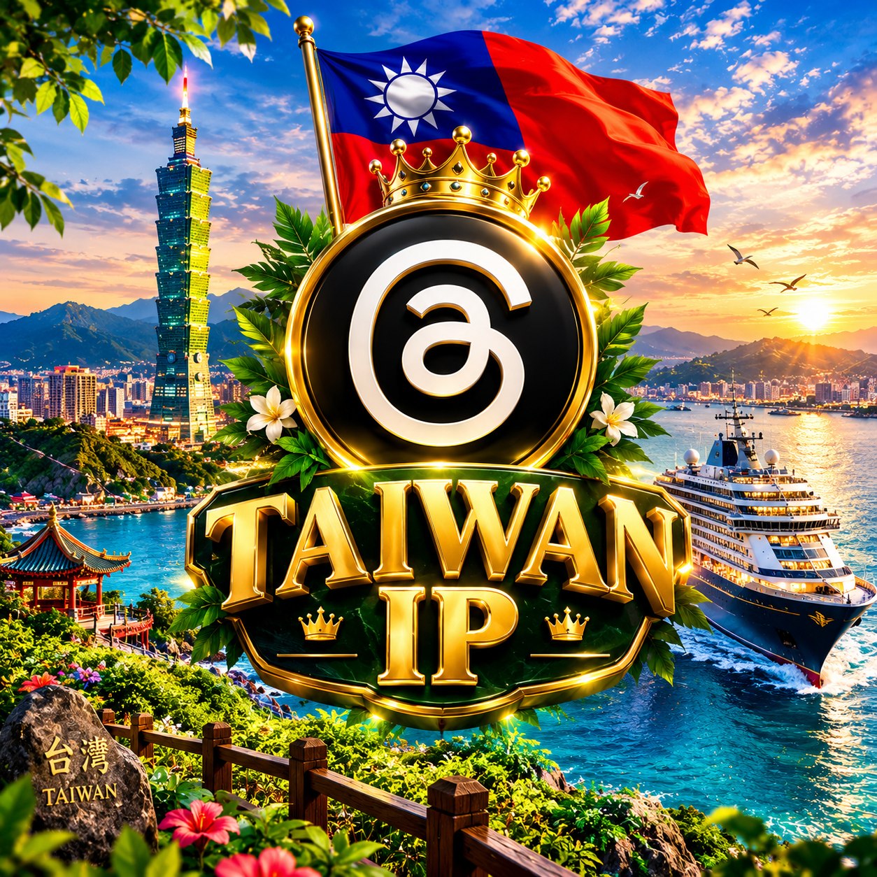 4+8 Months Old Taiwan Threads Accounts