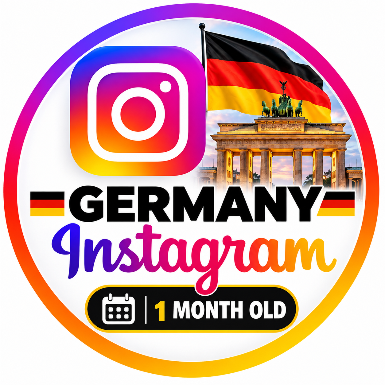 germeny one month old   Instagram account
