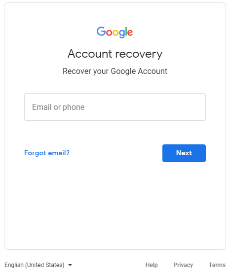 old Gmail account