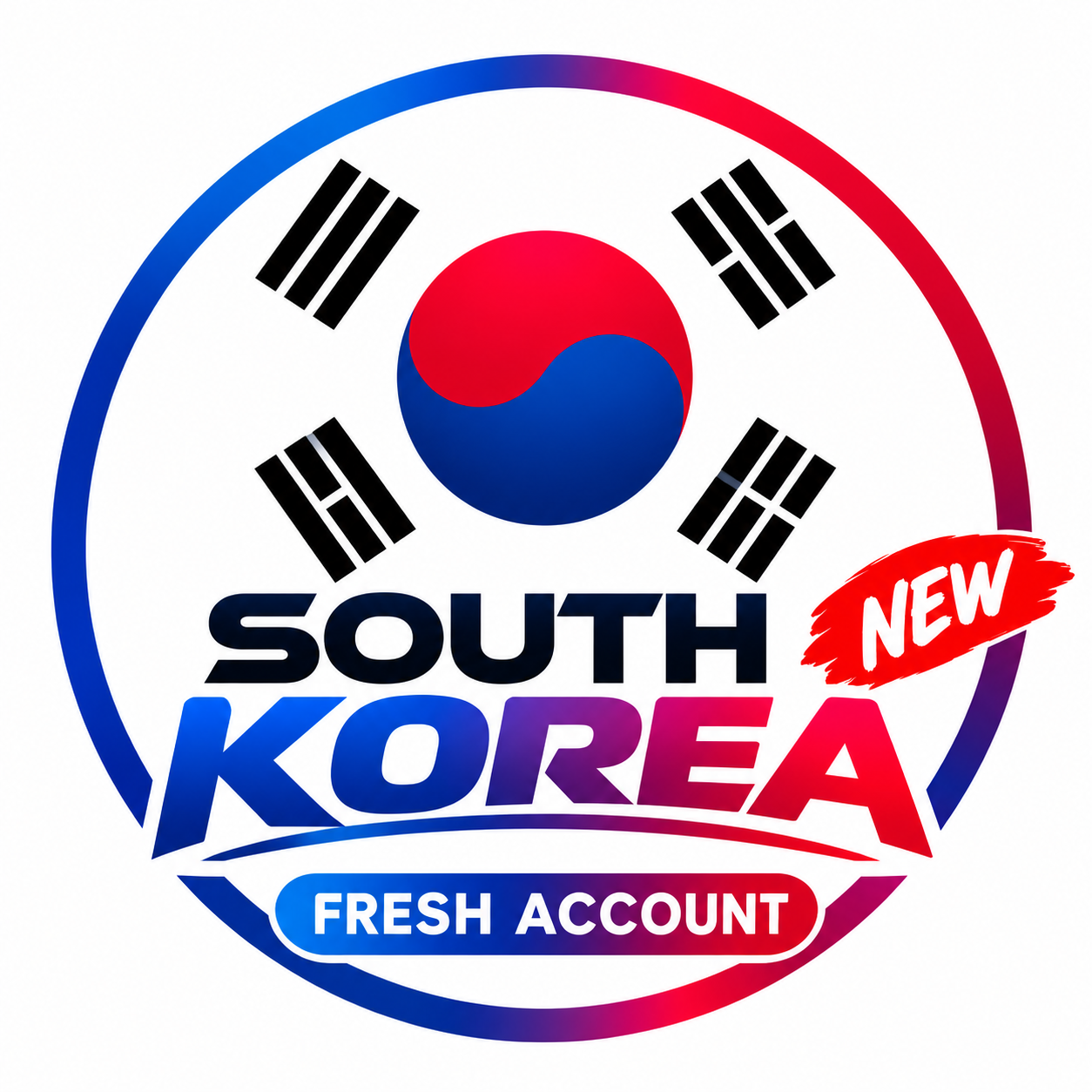 Fresh South Korea thread account 2fa key added profile